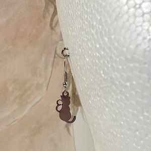 Super cute small fairy cat earrings